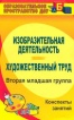 Павлова. Изобразительная деятельность и художественный труд. Вторая младшая гр. Конспект (ФГОС ДО)