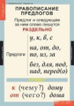 Комплект таблиц. Русский язык 1кл. 10 таблиц